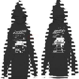 Smokeologist Bbq Dad Smoking Meat Smoker Barbecue Dad Hoodie - Thegiftio UK