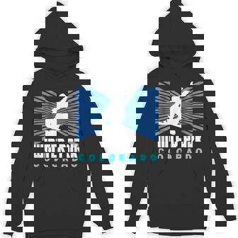 Snowboard Winter Park Rad Snowboarder Winter Park Colorado Unisex Hoodie - Monsterry