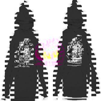 Softball Drip Ice Cream Sprinkles Softball Glove Hoodie | Mazezy