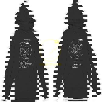 Solar Eclipse 2024 Lakewood OH Ohio Totality Eclipse Unisex Hoodie - Monsterry
