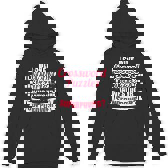 I Solve Crossword Puzzles What's Your Superpower Unisex Hoodie - Monsterry