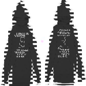 Somebody In Mississippi Loves Me Heart Home State Map Unisex Hoodie - Monsterry