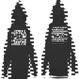 Somebody's Feral Grandpa Grandfather Retro Vintage Hoodie - Seseable