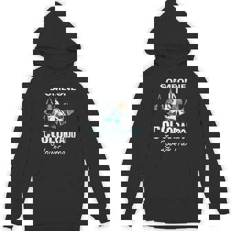Someone In Colorado Loves Me Vintage Sunset Mountain Unisex Hoodie - Monsterry