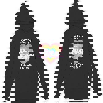 Someone In Texas Loves Me Heart Retro Groovy Unisex Hoodie - Monsterry