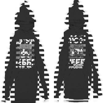 My Son Is A Keeper Proud Soccer Goalkeeper Mom Unisex Hoodie - Monsterry