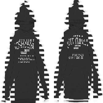 South Omaha Nebraska Ne Vintage Hoodie - Thegiftio