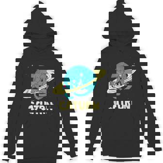 Space Cat Caturn Unisex Hoodie - Monsterry