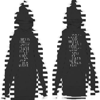 Speed Walking World's Okayest Speed Walker Unisex Hoodie - Monsterry
