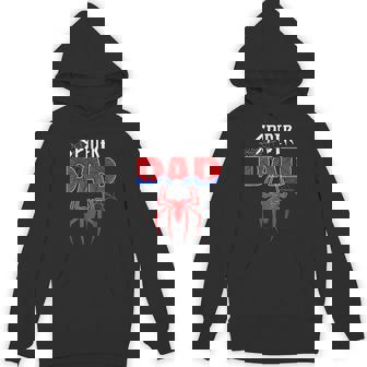 Spider Dad Father's Day Matching Family Birthday Hoodie - Seseable