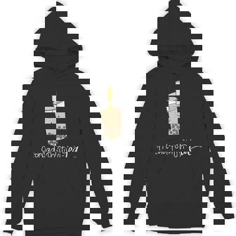 Spread Positivi-Tea Positivity Cute Boba Tea Be Positive Unisex Hoodie - Monsterry