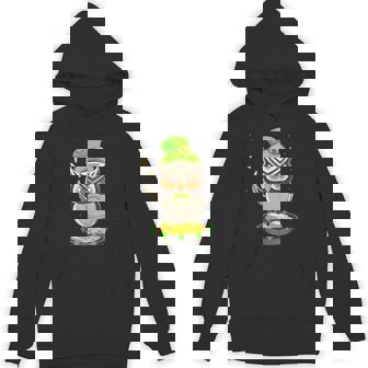 St Patricks Day Lucky Owl Leprechaun Green Shamrock Irish Unisex Hoodie - Monsterry