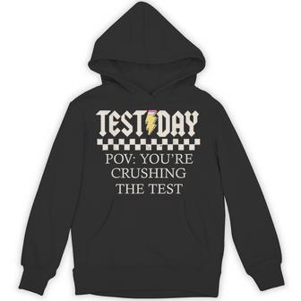 Staar State Testing Day Motivation You Are Crushing The Test Hoodie - Thegiftio UK