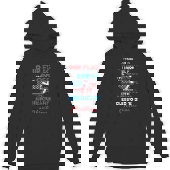 Stand For Flag Kneel For Cross Proud Be American Christian Unisex Hoodie - Monsterry