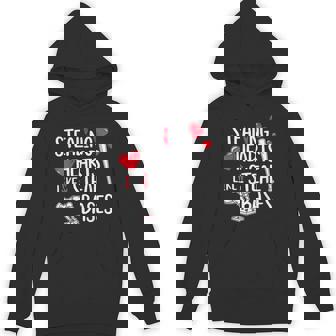 Stealing Hearts Like I Steal Bases Baseball Valentines Day Hoodie | Mazezy