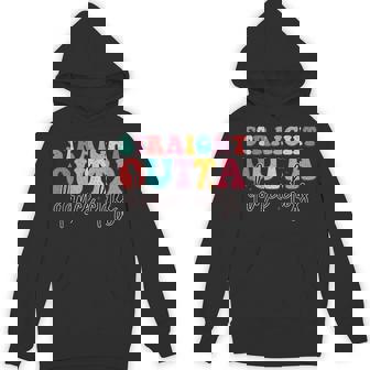 Straight Outta Dance Class Colorful Dance Vibes Unisex Hoodie - Monsterry