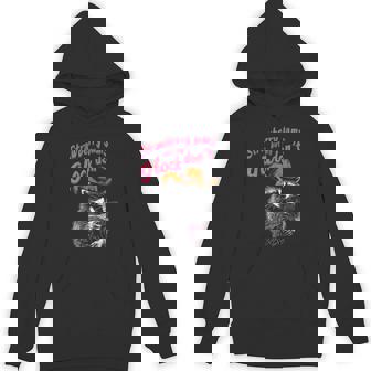 Strawberry Jams But My Don't Raccoon Hoodie | Mazezy