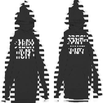 Strength In Unity Unisex Hoodie - Monsterry