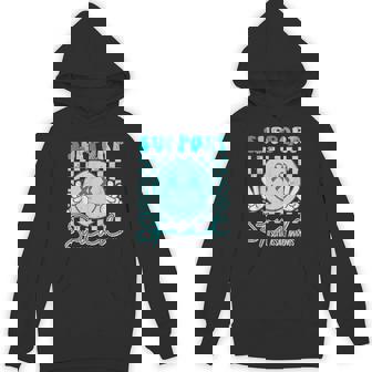Support Squad Sexual Assault Awareness Smile Teal Ribbon Hoodie - Monsterry