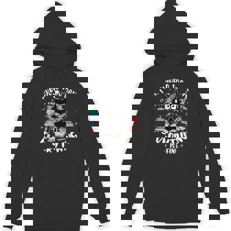 I Survived 100 Days Of School It's Fine I'm Fine School Hoodie - Thegiftio UK