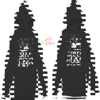 Sweetie Claus Christmas Lights Red Plaid Family Matching Unisex Hoodie - Monsterry