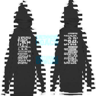 Swim Coach Professional Instructor Swimming Lesson Teacher Unisex Hoodie - Monsterry