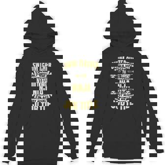 Swim Coach Teacher Professional Instructor Swimming Lesson Unisex Hoodie - Monsterry