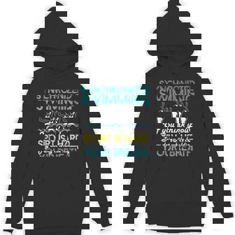 Synchronized Swimming Shirt Synchro Swimmer Artistic Unisex Hoodie - Monsterry