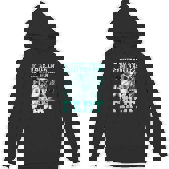 If They Talk Behind Your Back Fart Alpha Wolf Meme Unisex Hoodie - Monsterry