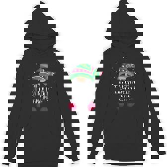 Talkative Gnome Matching Christmas PJs Family Pajamas Unisex Hoodie - Monsterry