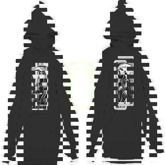 Tarot Card Death XIII Satanic Goth Halloween Grim Reaper Unisex Hoodie - Monsterry