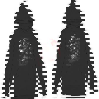 Tattoo Sketch Mexican Art Rose Dia De Los Muertos Unisex Hoodie - Monsterry