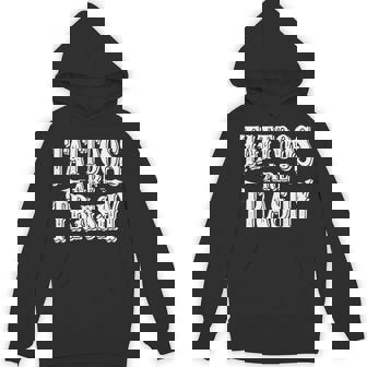 Tattoos Are A Trash Hoodie - Thegiftio UK