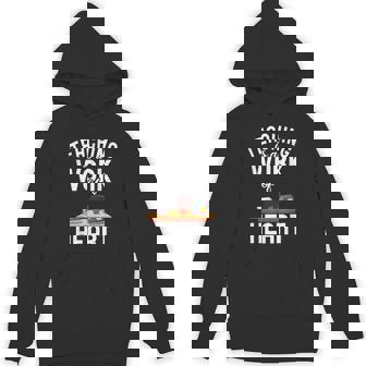 Teaching Is a Work Of Heart Student School Holiday Teacher Unisex Hoodie - Monsterry