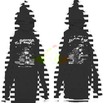 Team Naughty Christmas Cat Unisex Hoodie - Monsterry