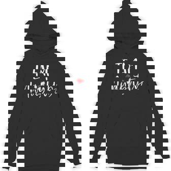 Team Naughty Christmas Family Matching Pajamas Unisex Hoodie - Monsterry
