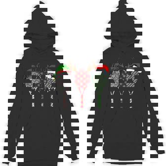 Tennis Merry Chistmas 3 Tennis Racket Christmas Unisex Hoodie - Monsterry