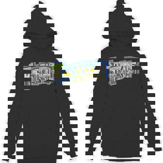 Texas Vintage Retro TX Tshirt Unisex Hoodie - Monsterry