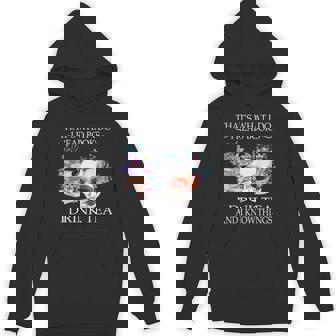 That's What I Do I Read Books I Drink Tea And I Know Things Unisex Hoodie - Monsterry