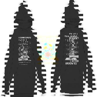 That's What I Do I Read Books And I Know Things Reading Hoodie - Monsterry