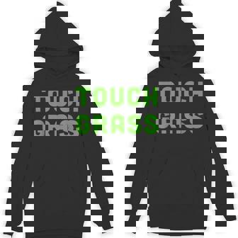 Touch Grass By She Can Kick Unisex Hoodie - Monsterry