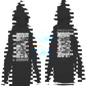 Tralalero Tralala Bootleg Brainrot Italian Brainrot Meme Hoodie | Mazezy