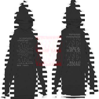 Trendy Football Touchdowns And Trash Talk Unisex Hoodie - Monsterry