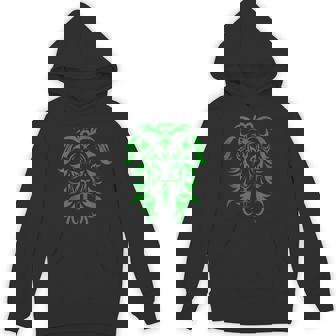 Tribal Lion Tattoo Art Green Tank Top Unisex Hoodie - Monsterry