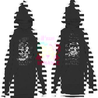 True Romance Rock Skull Tattoo Pin Up Rockabilly Unisex Hoodie - Monsterry