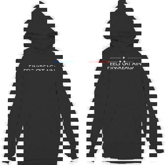 Trump Feeling Great Again 2025 -Adults Black Small Classic Political Hoodie - Thegiftio UK