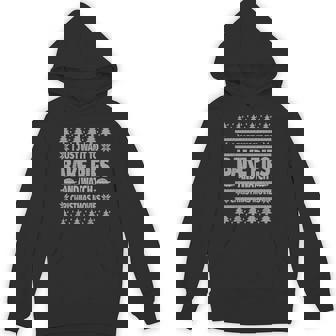 Ugly Christmas Pie Baking Unisex Hoodie - Monsterry