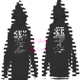 Never Underestimate a Mom Who Tap Dances Tap Dance Mom Unisex Hoodie - Monsterry