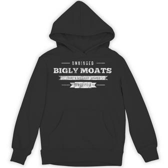 Unhinged Bigly Moats Snake And Alligator Secured Since 2016 Unisex Hoodie - Monsterry
