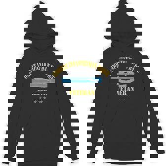 US Flag Combat Infantry Badge Veteran Patriotic 4th Of July Unisex Hoodie - Monsterry